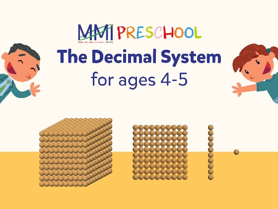 Fun with Montessori Decimal System online course for ages 4-6 by Modern ...